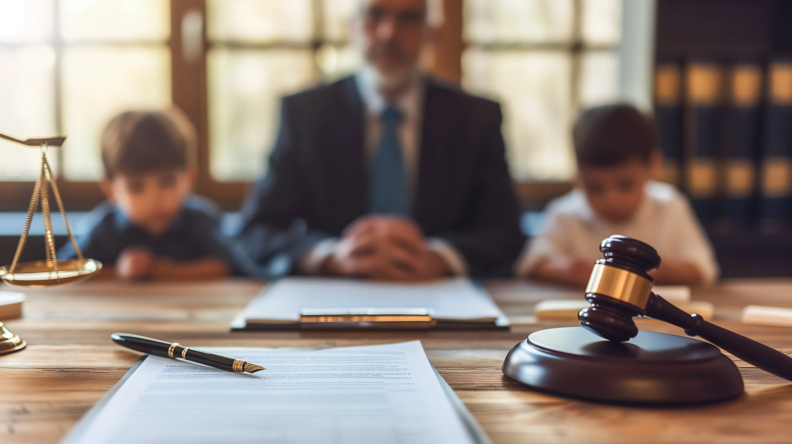 Dokumenty spadkowe i testament symbolizujące obsługę prawną spraw o dziedziczenie